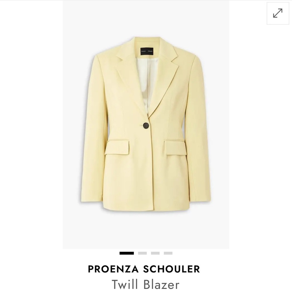 Reiss Light Yellow Blazer - Picture 3 of 5